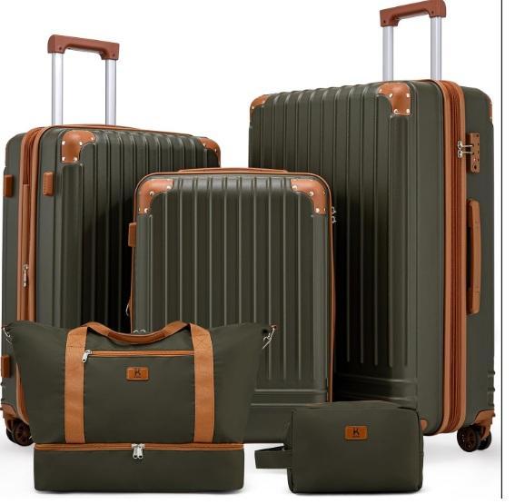KUNEL Expandable 5pc Luggage Sets, Westin 72-37483 in-Channel Wind Deflector, SUNCREAT Hammock Chair Stand -MSRP $1,430