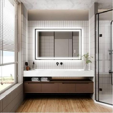 Brio Lighting ANE063 Bathroom Vanity Mirror - MSRP $544