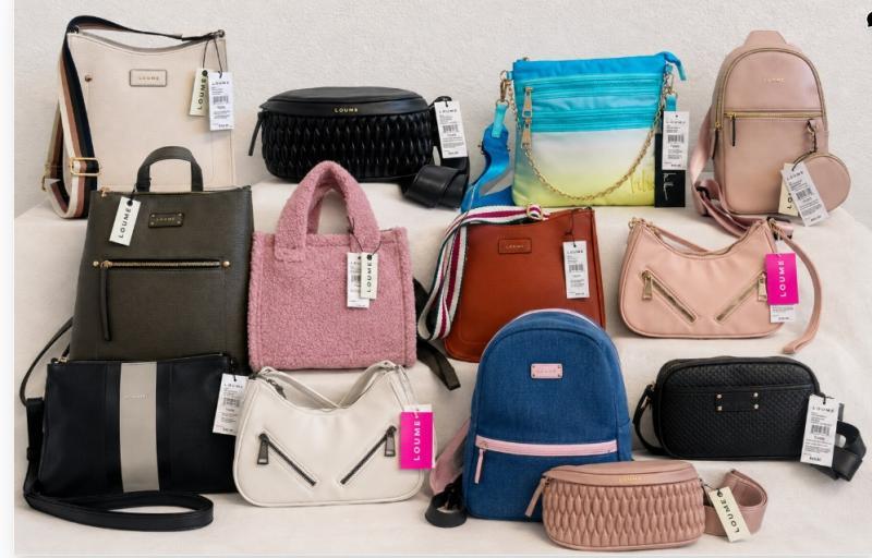 NEW 500 Pcs Handbags & Backpacks Brands Nicole Miller/ Loume 25K