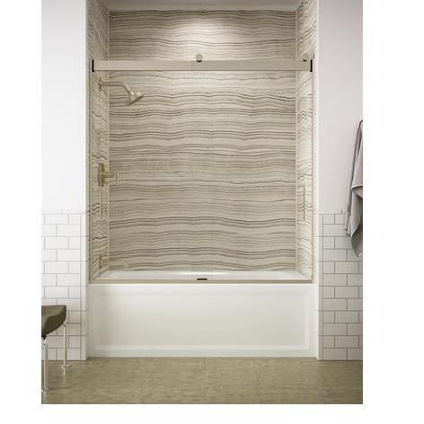 Kohler K-706000-L-ABV Frameless Tub Door - MSRP $871