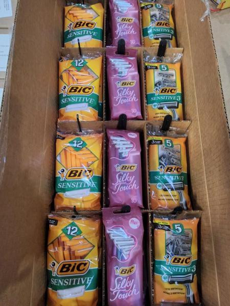 Health & Beauty- Burt s Bees Original Beeswax Lip Balm, BIC Disposable Razors - MSRP $4,705