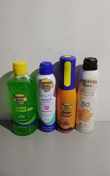 Health & Beauty - Banana Boat Sunscreen, Hawaiian Tropic Sunscreen - MSRP $2,581