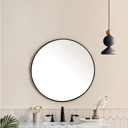 James Martin Vanities 715-MR30-MB Framed Bathroom Wall Mirror - MSRP $480
