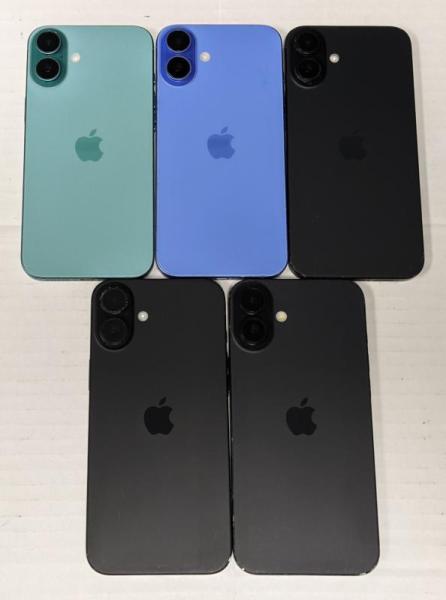 Apple iPhone 16+, 128GB, 5 Units, Refurb, MSRP $4,500