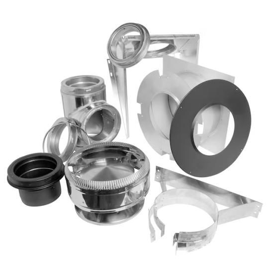 SuperVent Chimney Pipe Accessory Kit, Kobalt 4-Tool Combo Kit, Harlow Kitchen Faucet - MSRP $4,436