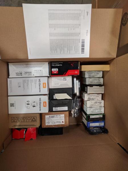 PC Desktop / Server Hard Drive Lot & More - MSRP $18.4K - 24 Qty