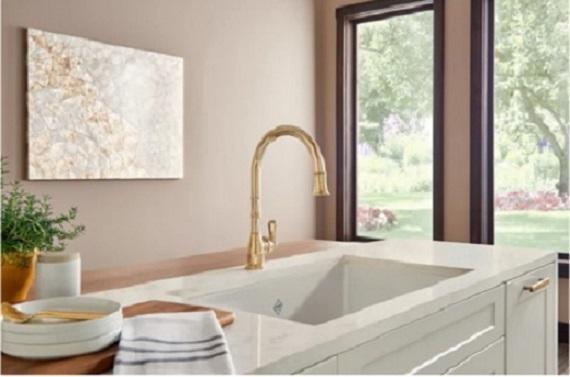Shaws UM3018WH Fireclay Kitchen Sink - MSRP $1,799