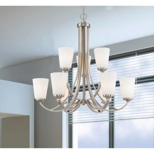 Minka Lavery 4969-84 2 Tier Chandelier - MSRP $499