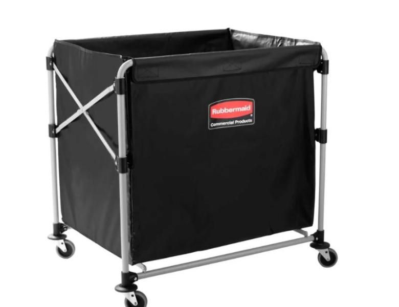(2) Rubbermaid Collapsible Basket Truck - 8 Bushel MSRP $ 608.00