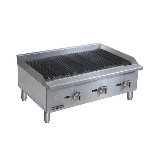 Black Diamond BDECTC-36/NG Countertop Charbroiler - MSRP $1,299