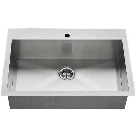 American Standard 18SB.9332211.075 Stainless Steel Kitchen Sink - MSRP $640