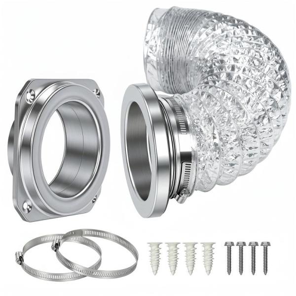 Major Appliances- Magnetic Dryer Vent Coupling Connector, DINJOO Bark Collar for Large Medium Small Dog - MSRP $2,930