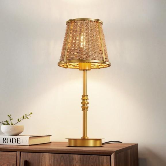 Home Improvement - Rattan Shade Desk Lamp, Aibeli Cabinet Pulls, Haidms Dummy Door Knobs - MSRP $16,827