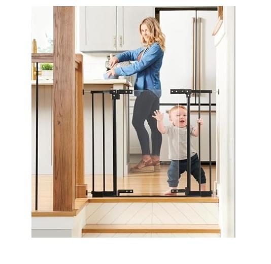 North States StepSafe Toddleroo Clear Walk-Thru Baby Gate & Assorted General Merchandise - MSRP $759