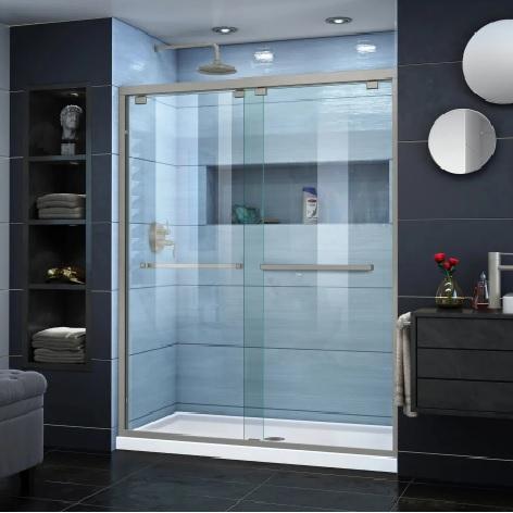 DreamLine SHDR-1660760-04 Semi Frameless Shower Door - MSRP $789
