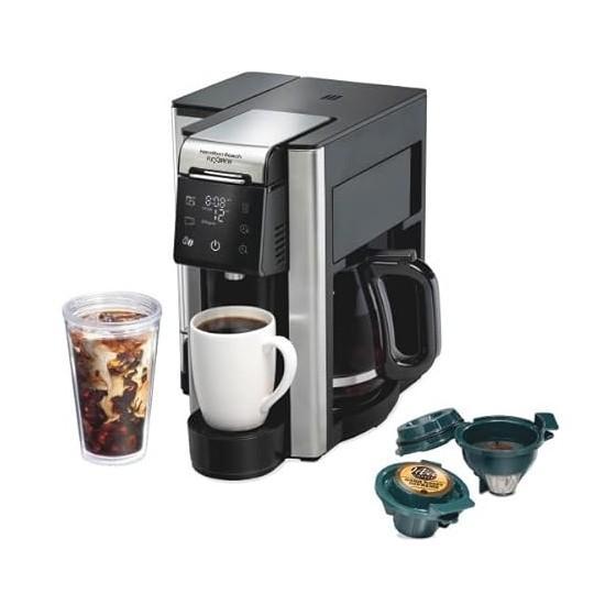 Hamilton Beach Flexbrew Coffee Maker, Kichler Vanity Light, Dumos Bookcase - MSRP $1,156