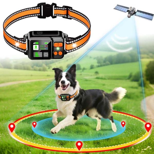 Pet Products - DJNFGQ GPS Wireless Dog Fence System Collars, SIATELOO 6L Smart WiFi Auto Cat/Dog Feeders - MSRP $19,598