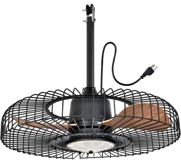 Orison Outdoor Ceiling Fan, Laura Ashley Quilt Set, Adbiu Over the Sink Dish Drying Rack - MSRP $1,467