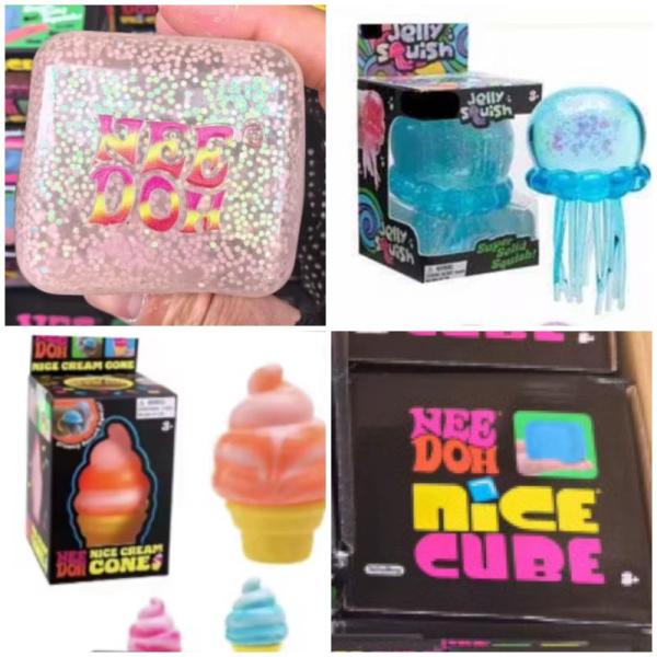 Wholesale NeeDoh 20 PC Squishy Toys Lot Jelly squish Nice Cube