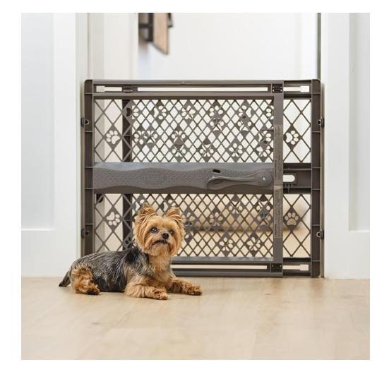 MYPET Paws Portable Pet Gate 26-40"W, SB VERSA BRELLA FIREBRICK, Perky-Pet Squirrel-Be-Gone Bird Feeder - MSRP $1,104