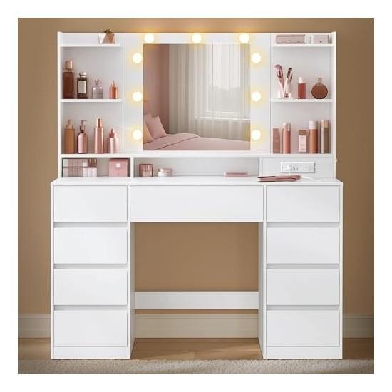 Vasagle Kailyn Vanity Desk, DaVinci Baby Crib, Vevor Kayak Storage Rack - MSRP $2,027