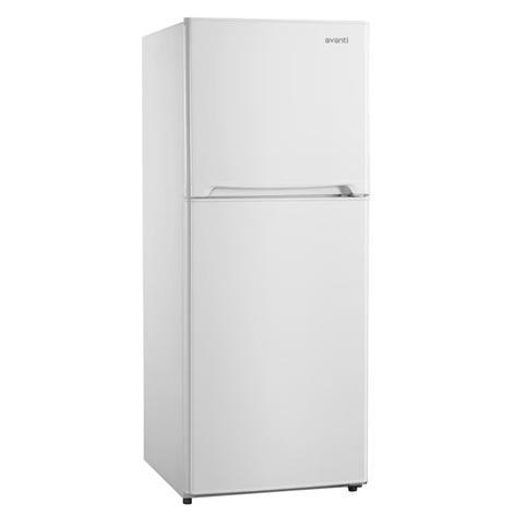 Salvage Avanti Kitchen Appliances - FF10B0W Top-Freezer Refrigerator, Countertop Microwave Ovens - MSRP $2,172