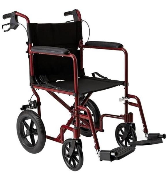 Medline Lightweight Foldable Transport Wheelchair, Kante Weathered Concrete Curved Round Planters, Cuisinart -MSRP $868