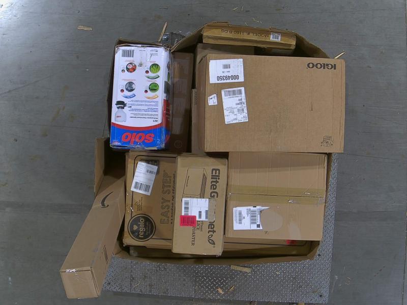 General Merchandise- Bloomhouse Dinnerware Set, Blue Wave Arcti Pool Cover, VEVOR Portable Toilet - MSRP $963