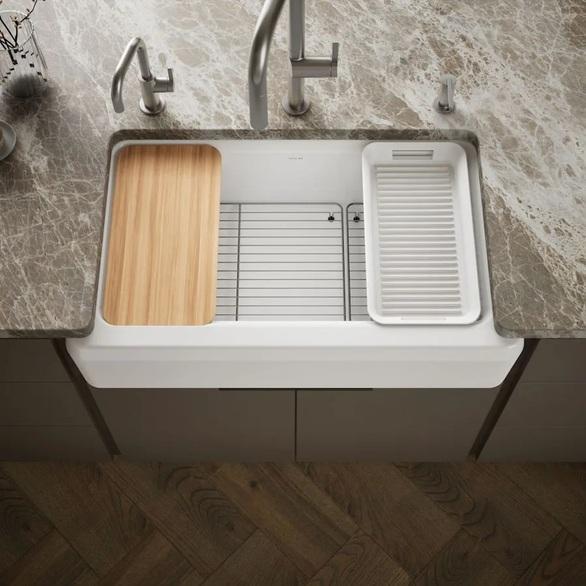 Kohler K-24564-PC-0 Workstation Kitchen Sink - MSRP $1,449