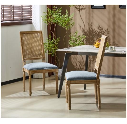 CLOSEOUT Housewares - Exquisite French Country Dining Chairs, 4-Tier 72" Storage Cabinet w/8 Doors, Grease Trap - MSRP $3,439