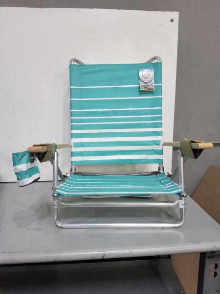 Seasonal - Rio Beach 5-Position High Back Beach Chairs & More - MSRP $1,855