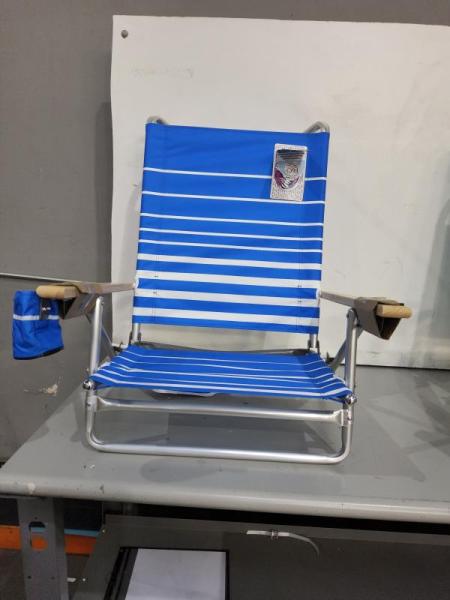Seasonal - Rio Beach 5-Position High Back Beach Chairs & More - MSRP $1,855