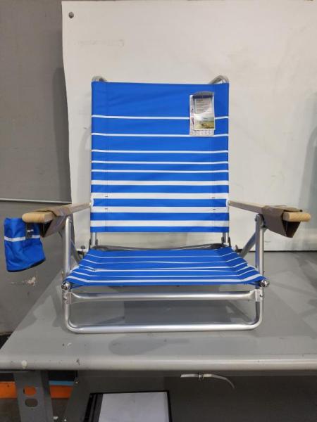 Seasonal - Rio Beach 5-Position High Back Beach Chairs & More - MSRP $1,855