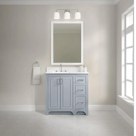 Miseno MN241V36SBL Vanity Set - MSRP $799