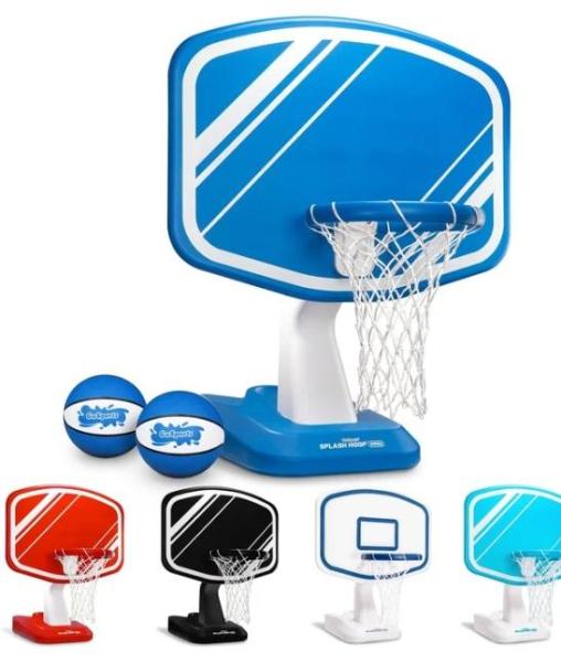 GoSports Splash Hoop Swimming Pool Basketball Game, VECELO Bar Stools, Nostalgia Countertop Microwave Oven -MSRP $1,146