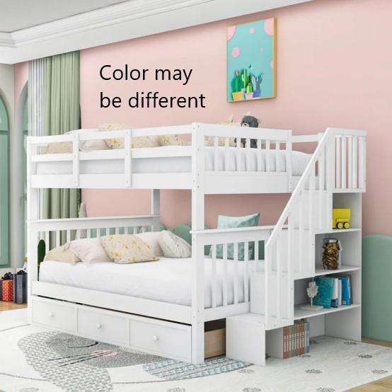 Furniture - Harolene Kids Bunk Bed, Latitude Run Sideboard, Rattan Accent Cabinet - MSRP $2,426