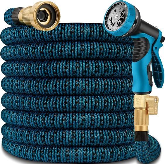 Home Improvement - Focondot Table Lamp, 75' Garden Hose, Enga Brass Shower Arm - MSRP $1,124