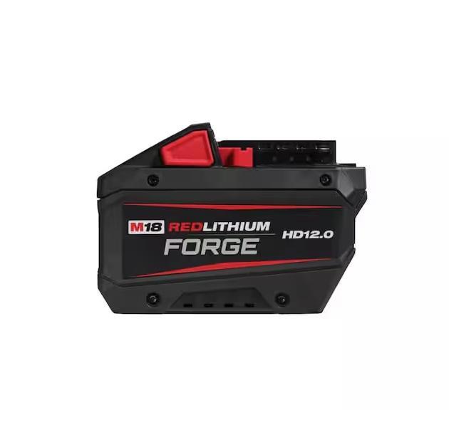 Milwaukee 48-11-1813 M18 18V Lithium-Ion REDLITHIUM FORGE HD 12.0 Ah Battery Pack - MSRP $279