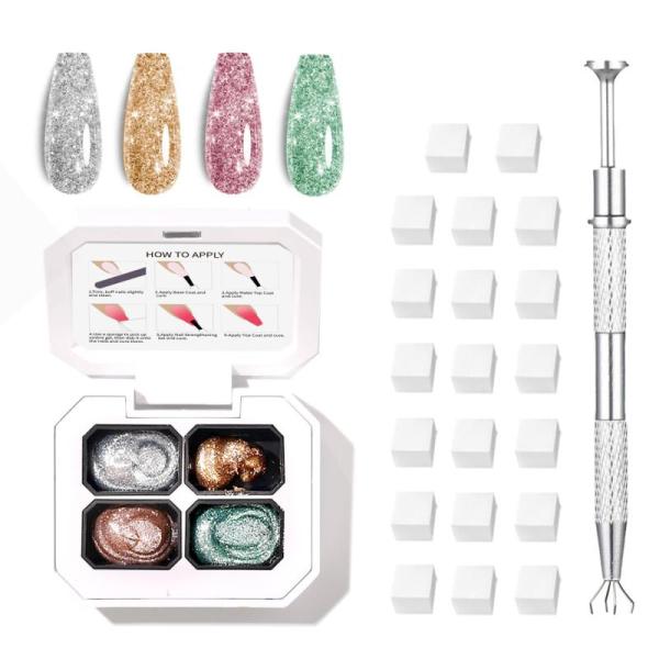 Amazon Clearance - Beauty - Mast Tattoo Flip4 Rotary Tattoo Pen Machine, AIJIMEI Solid Cream Ombre Gel Nail Polish Palettes - MSRP $7,534