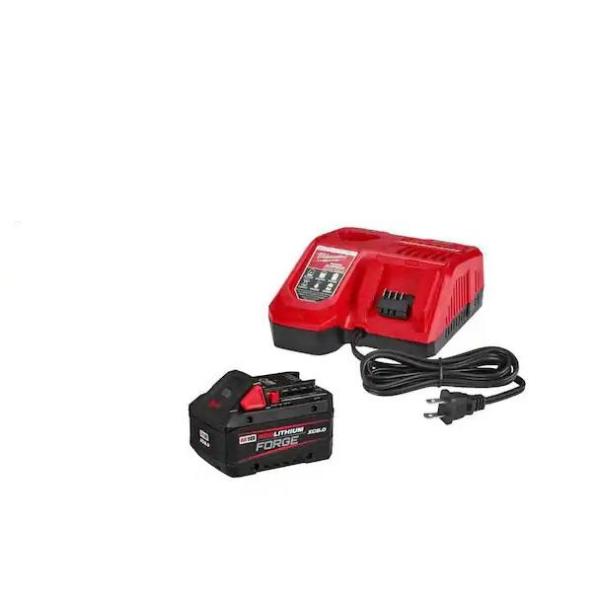 Milwaukee 48-59-1881 M18 18-Volt Lithium-Ion REDLITHIUM FORGE Starter Kit - MSRP $279