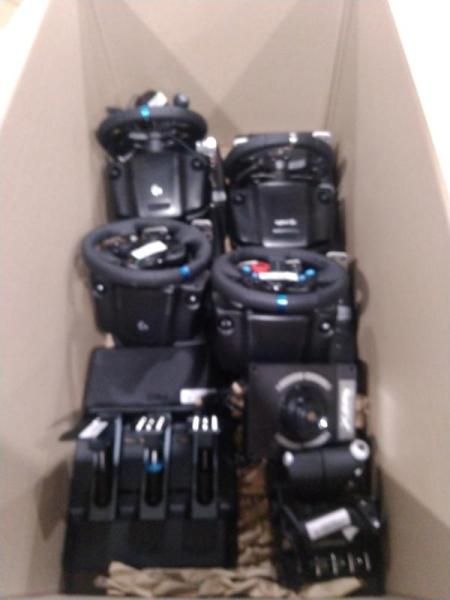 Consumer Electronics - G923 RACINGWHEEL PEDALS, Logitech G920 Wheel and Shifter Bundle - MSRP $1,928