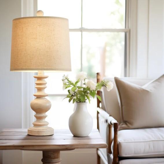 Home Decor - Sori Table Lamp, Sheerbarrier Curtain Panels, Alyta Abstract Area Rug - MSRP $3,014