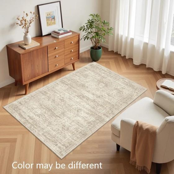 Home Decor - Bungalow Rose Persian Area Rug, Ophelia & Co. Olive Wreaths, Eastfield Roman Shade - MSRP $3,625
