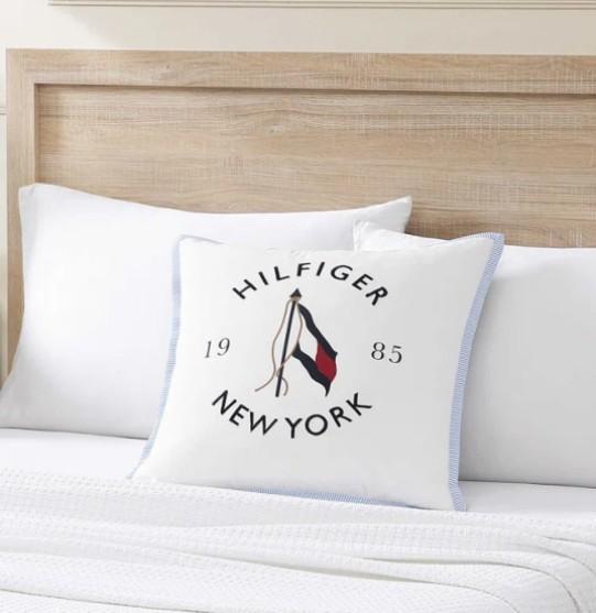 Home Decor - Tommy Hilfiger Throw Pillow, Suncast Landscape Edging, Draycott Curtain Pair - MSRP $1,083