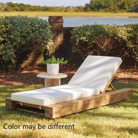 Furniture - Donnie Outdoor Acacia Chaise Lounge, Bloomsbury Market Picnic Table, Bed Side Panels - MSRP $2,751