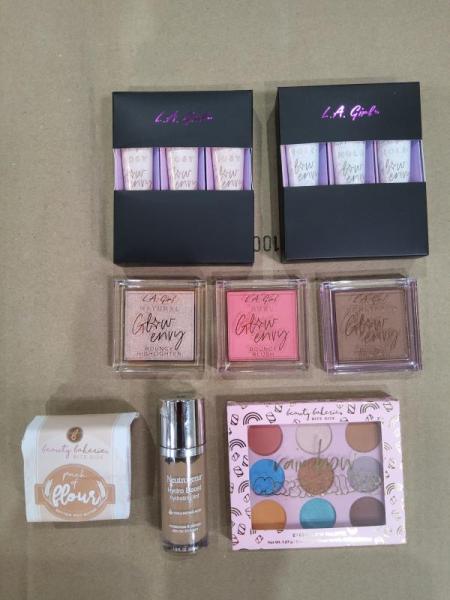 Health & Beauty- BUTTER LONDON SO PS10X, Burt's Bees Kissable Color Lip Shimmers, Neutrogena Makeup Tint- MSRP $15,125